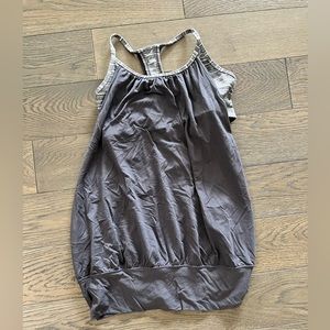 Lululemon tank with built on bra